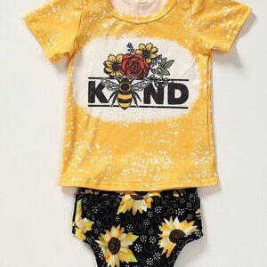 Bee Kind Diaper Set